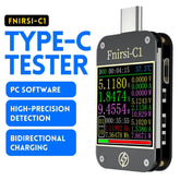 FNIRSI® C1 Type - C PD Trigger USB - C Voltmeter Ammeter Fast Charging Protocol Tester - FNIRSI